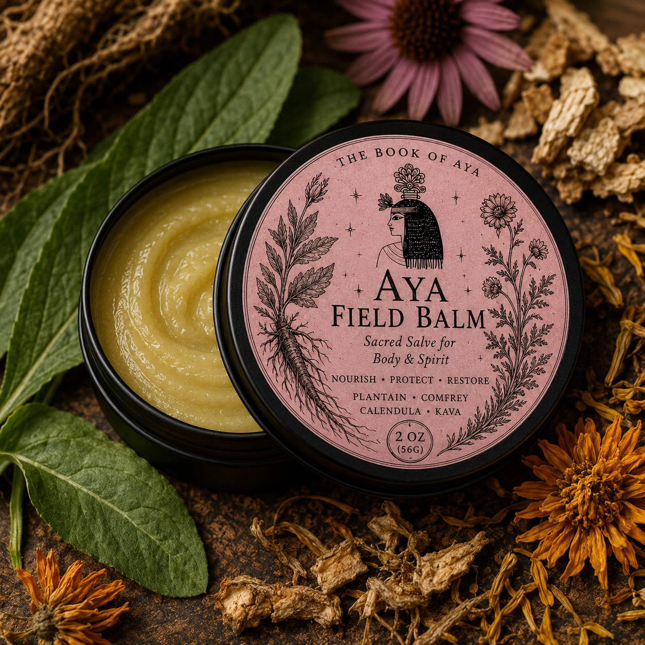 Aya Field Balm — Botanical Outdoor Balm · 2oz